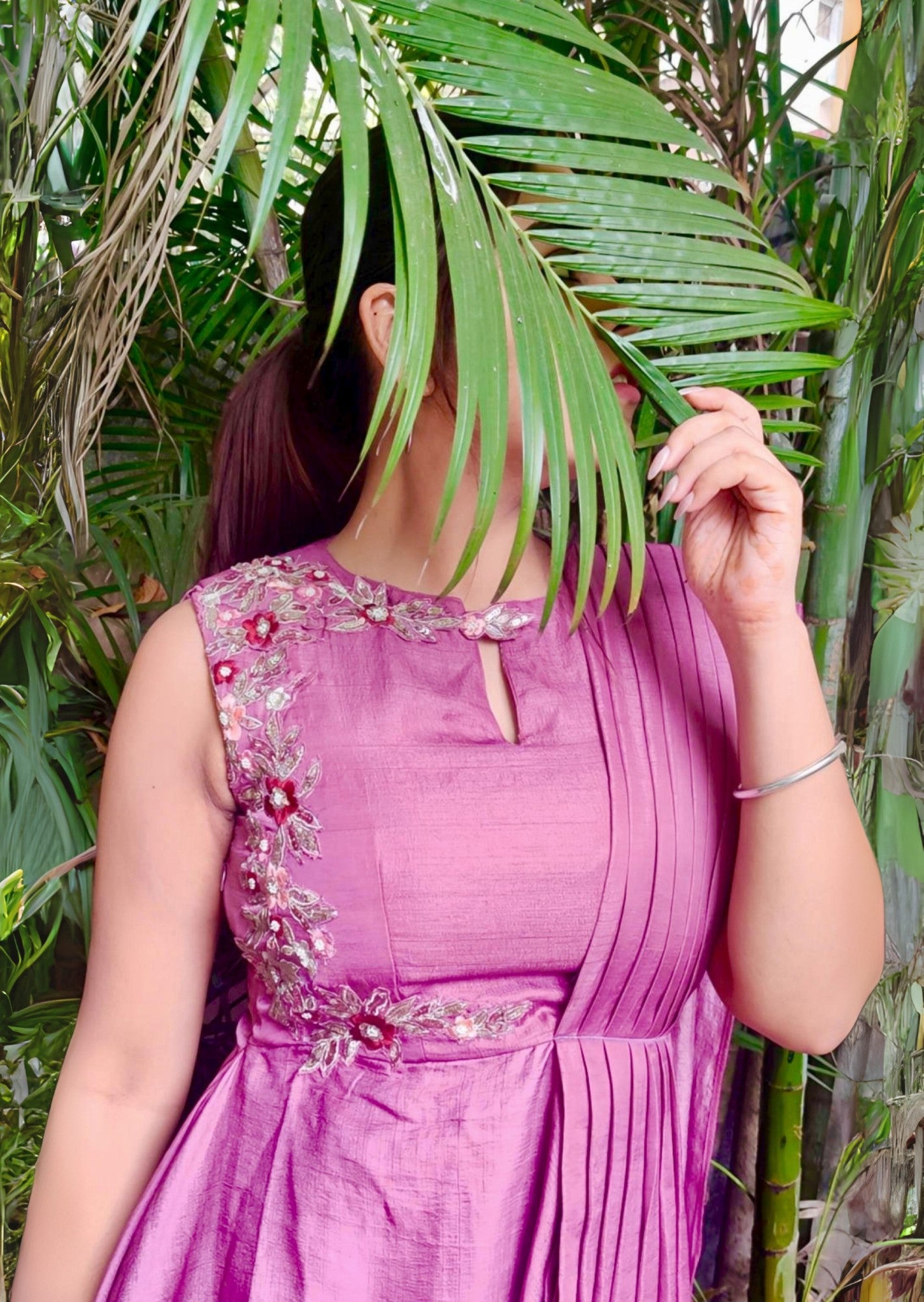 The effortless Draped saree gown